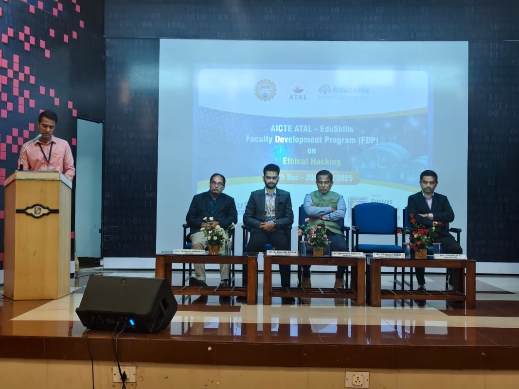 AICET ATAL -EDUSKILLS FACULTY  DEVELOPMENT PROGRAM  ON Ethical Hacking - Image 2