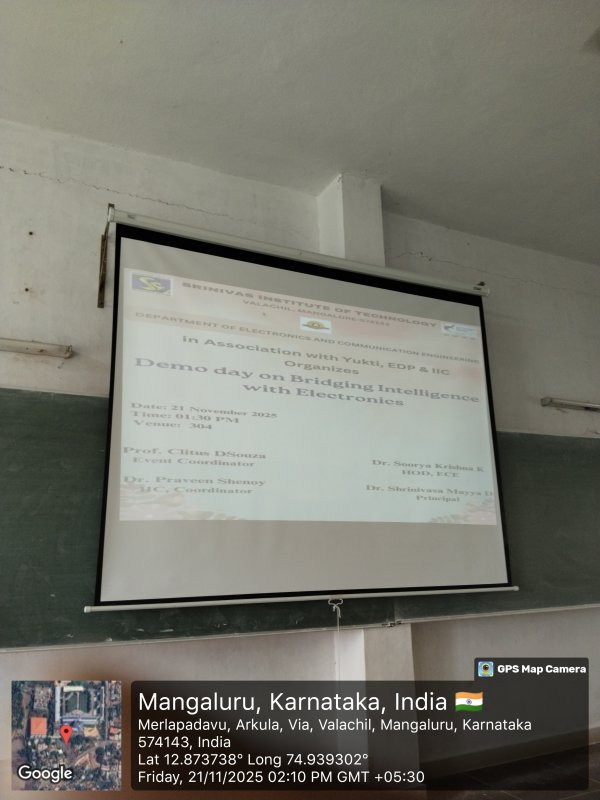 DEMO DAY ON BRIDGING INTELLIGENCE WITH ELECTRONICS