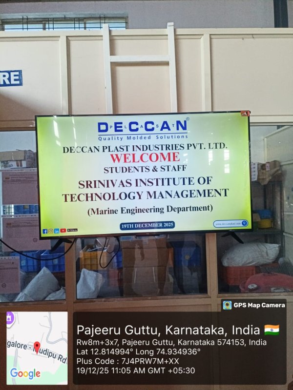 Report on Industrial Visit to Deccan Plastic Mangaluru - Image 3