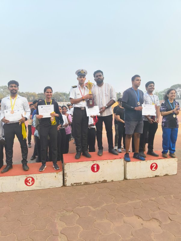 First Prize in March Past – Srinivas University Sports Meet - Image 3