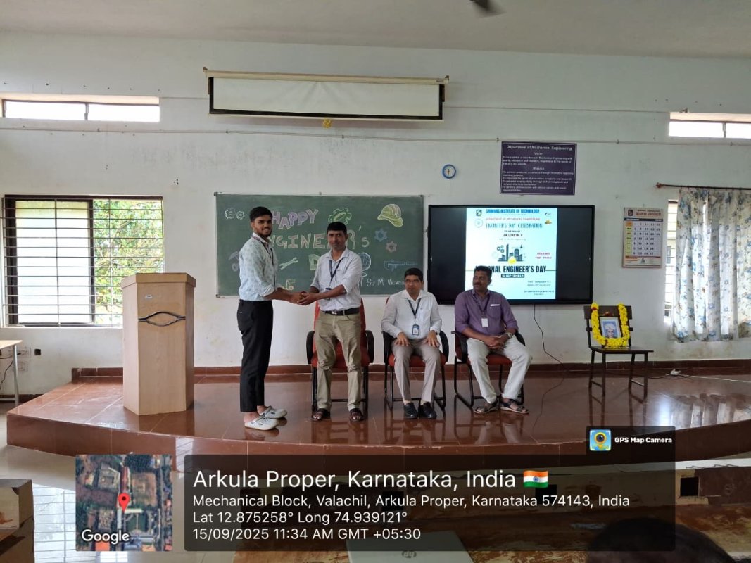 Engineer’s’ day celebration by the department of Mechanical Engineering