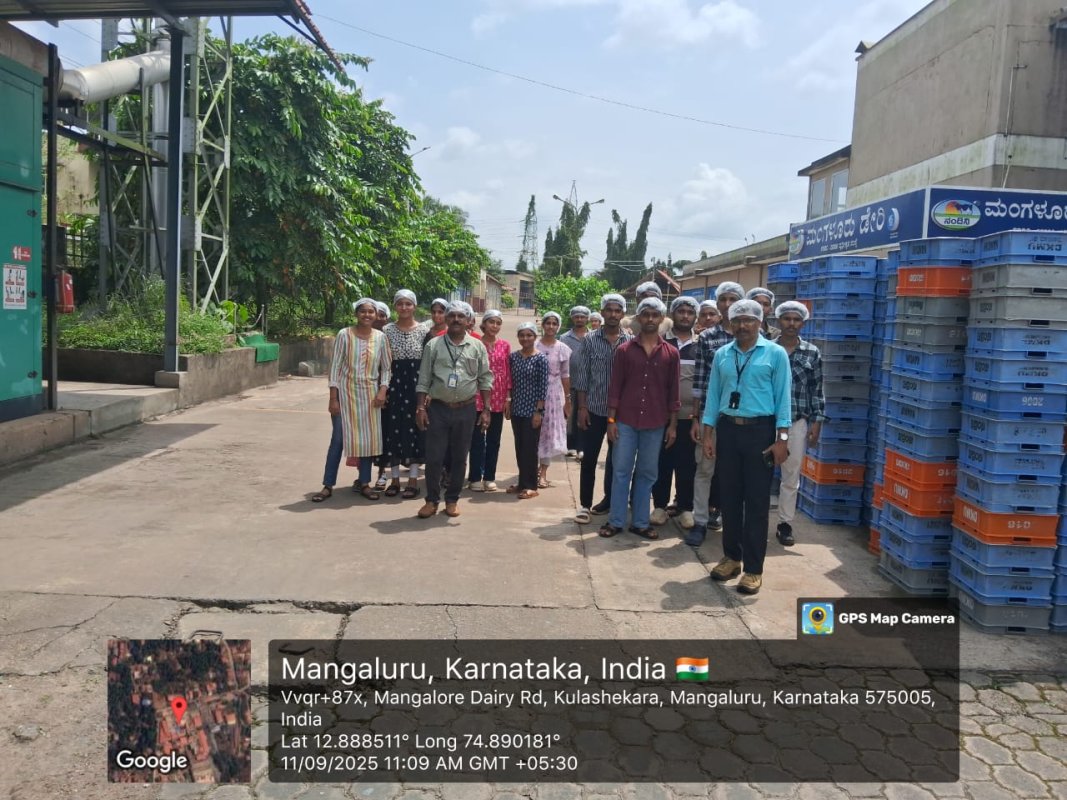Visit To Nandini Dairy Kulshekhara