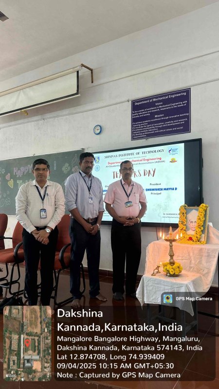 Teachers’ Day Celebration by the Department of Mechanical Engineering