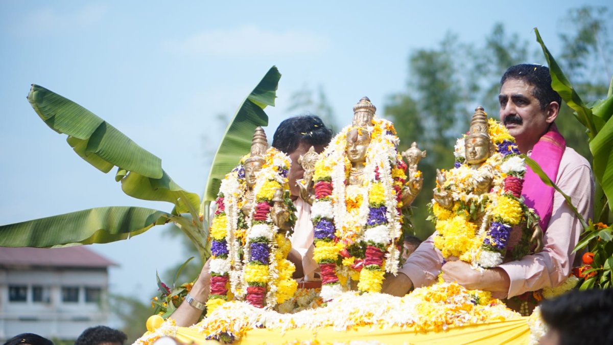Vaikuntha Purapravesha Ceremony and DYNOCO Unveiling Held at Srinivas Institute of Technology, Mangaluru - Image 7