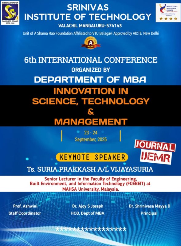 Innovation in Science, Technology and Management