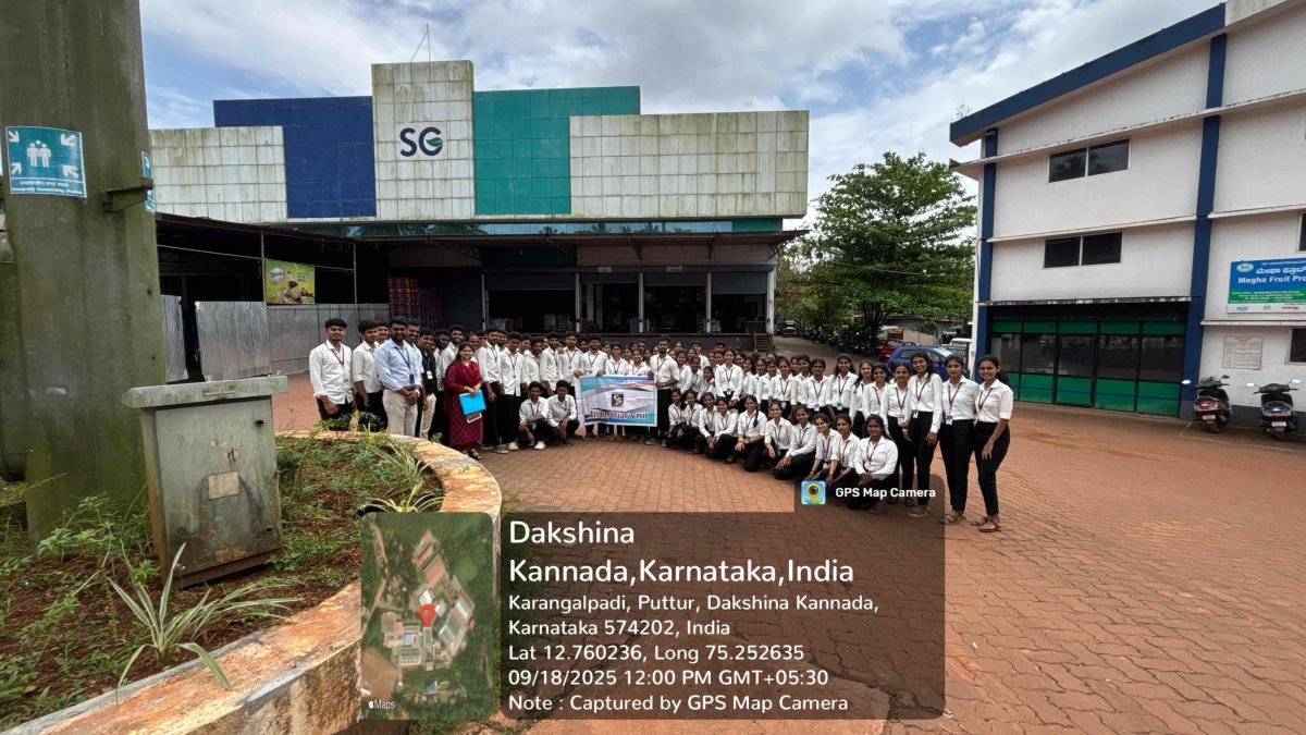 MEGHA FRUIT PROCESSING PVT. LTD., BINDU, PUTTUR.