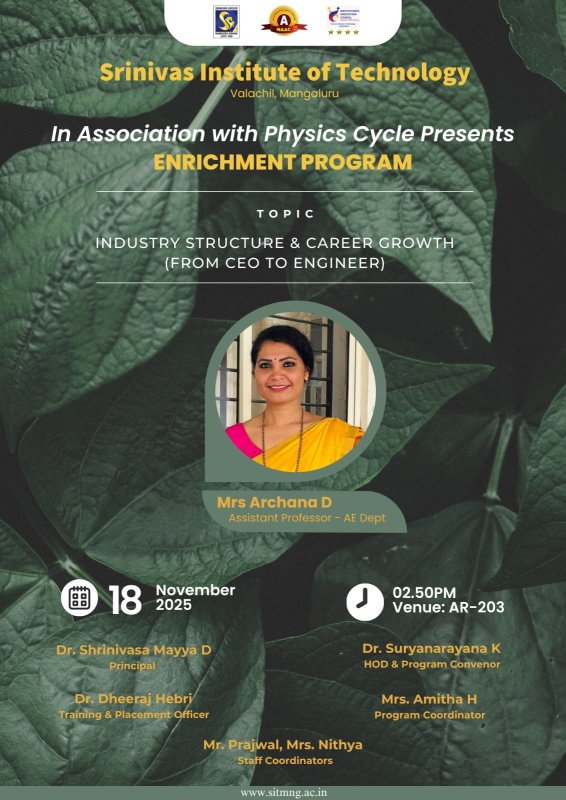 Orientation – Industry Structure and Career Growth