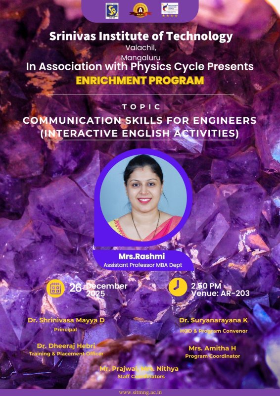 COMMUNICATION SKILLS FOR ENGINEERS