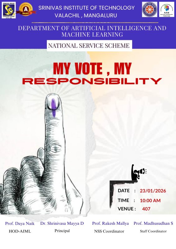My Vote, My Responsibility