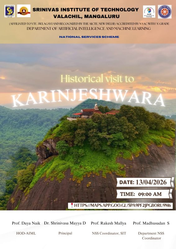 Heritage visit to Karinjeshwara Temple