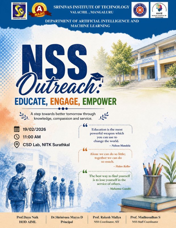 Outreach initiative at CSD Lab, NITK Surathkal.