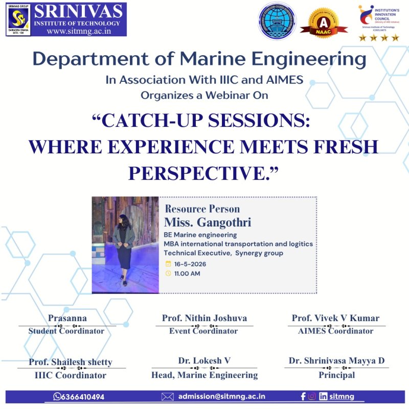 Webinar on Catch-Up Sessions: Where Experience Meets Fresher Perspective - Image 3