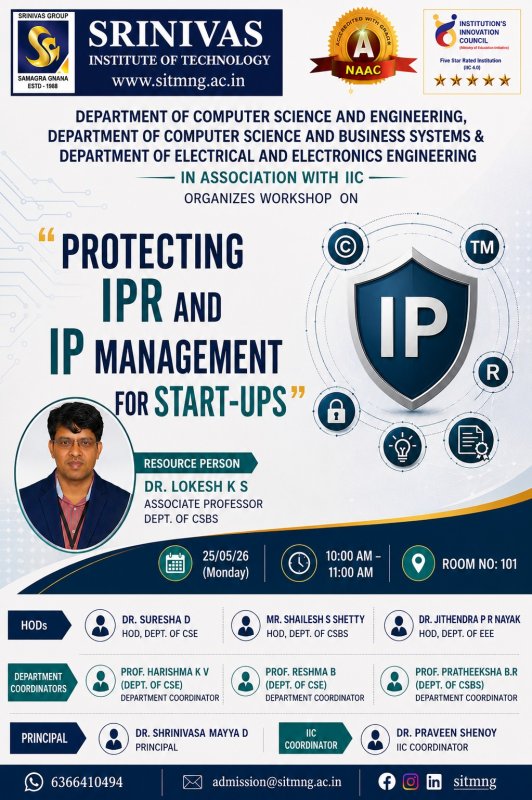 Workshop on Protecting IPR and IP Management for Start-Ups - Image 5