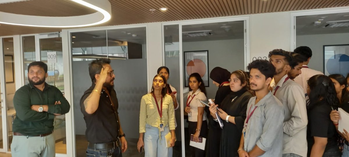 Architectural Case Study Visit: 7th-Semester B.Arch. Students Explore Wrkwrk Coworking Space, Mangalore - Image 3