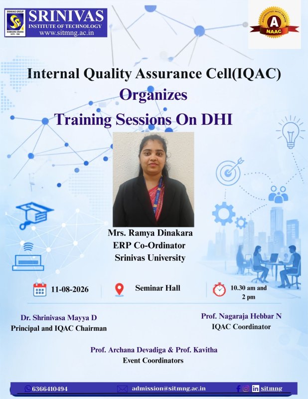 Training Sessions on DHI - Image 3