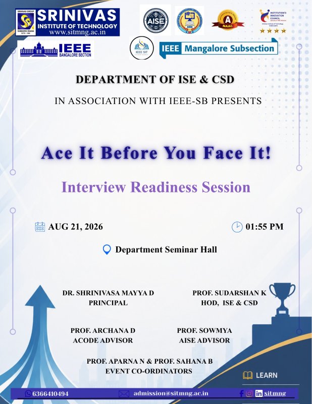 Interview Readiness Session titled -Ace It Before You Face It - Image 3
