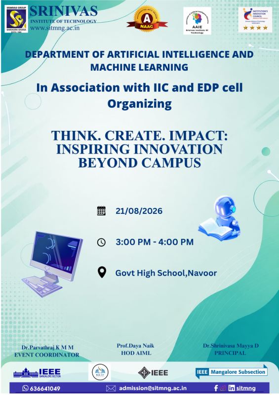 Think. Create. Impact: Inspiring Innovation Beyond Campus