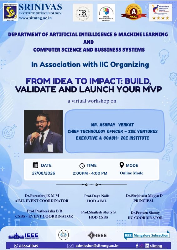 From Idea to Impact: Build, Validate and Launch Your MVP
